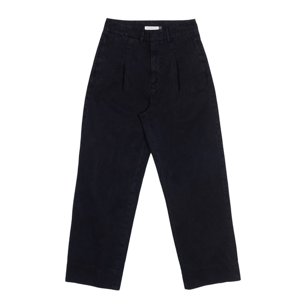 Big Pleats - Black Indigo