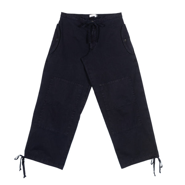 Micro Twill Drift Pants - Black Indigo
