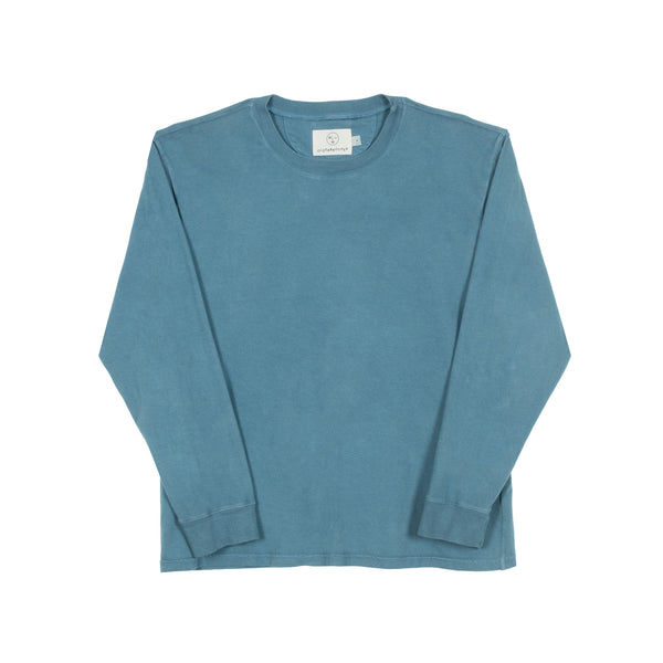 Long Sleeve Tee - Powder Indigo