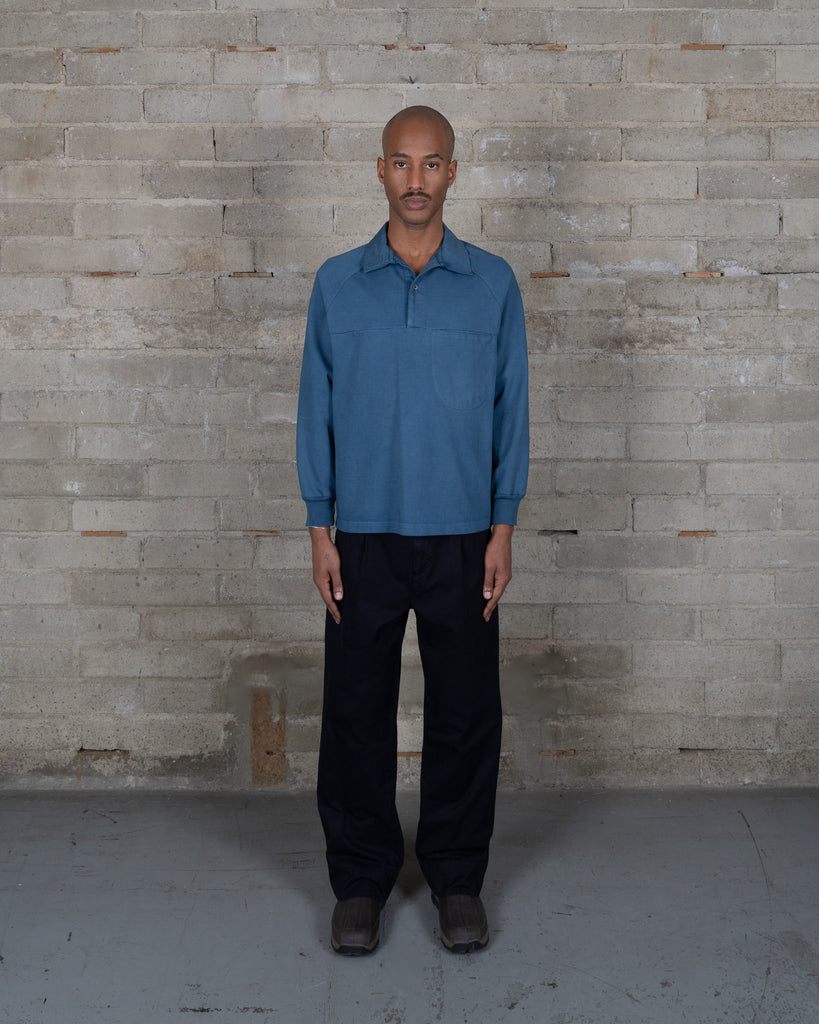 Rugby Raglan - Pale Indigo