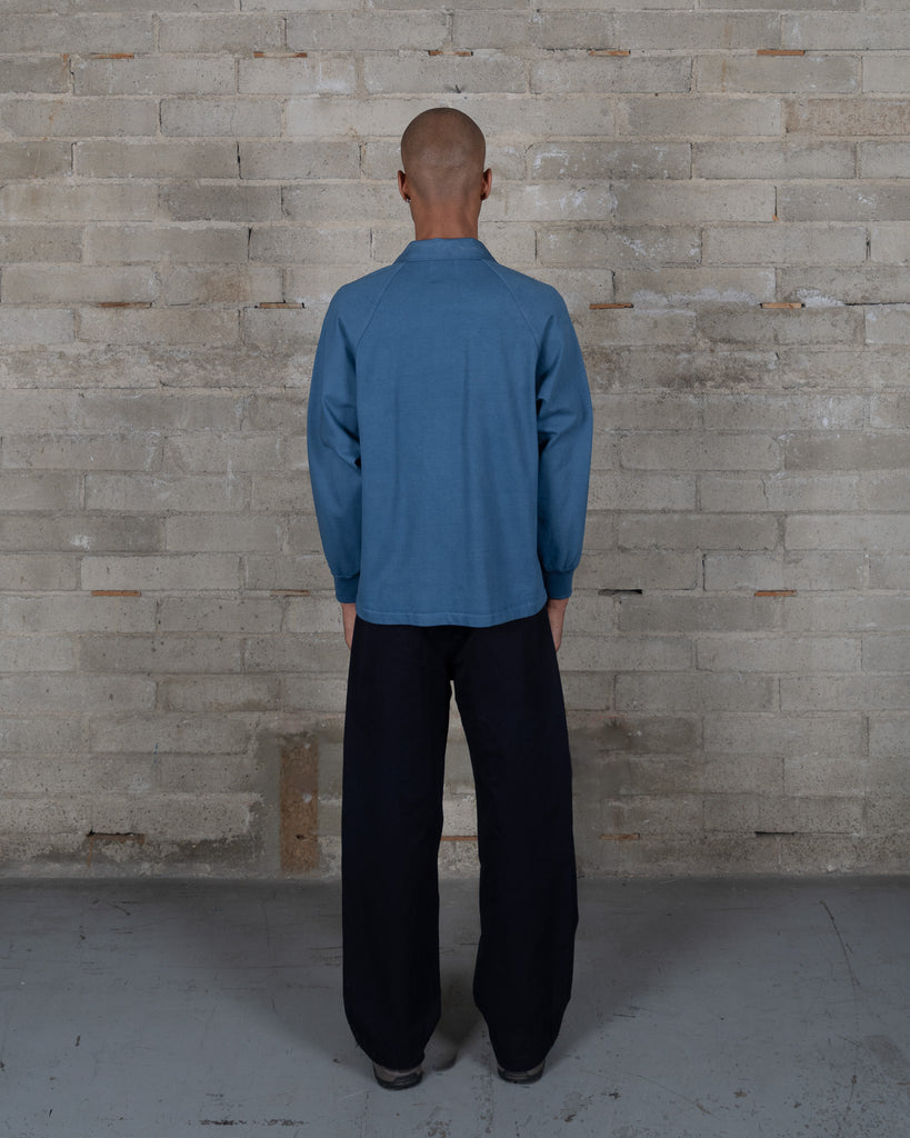 Rugby Raglan - Pale Indigo