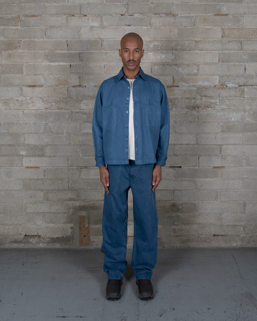 Patch Pocket Jeans - French Indigo