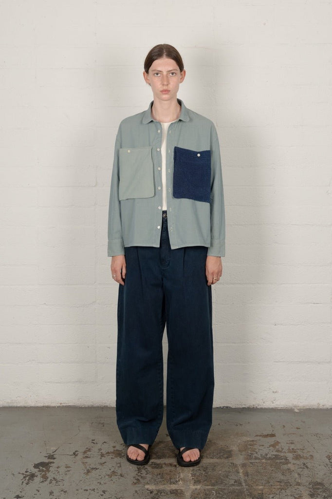 Anti Fit Shirt - Chambray "Hand Me Downs" - Olderbrother