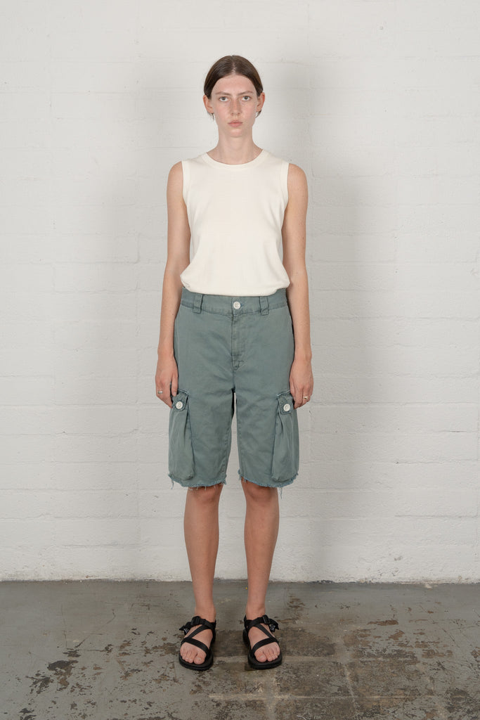 Cargo Cut Off - Indigo "Hand Me Downs" - Olderbrother