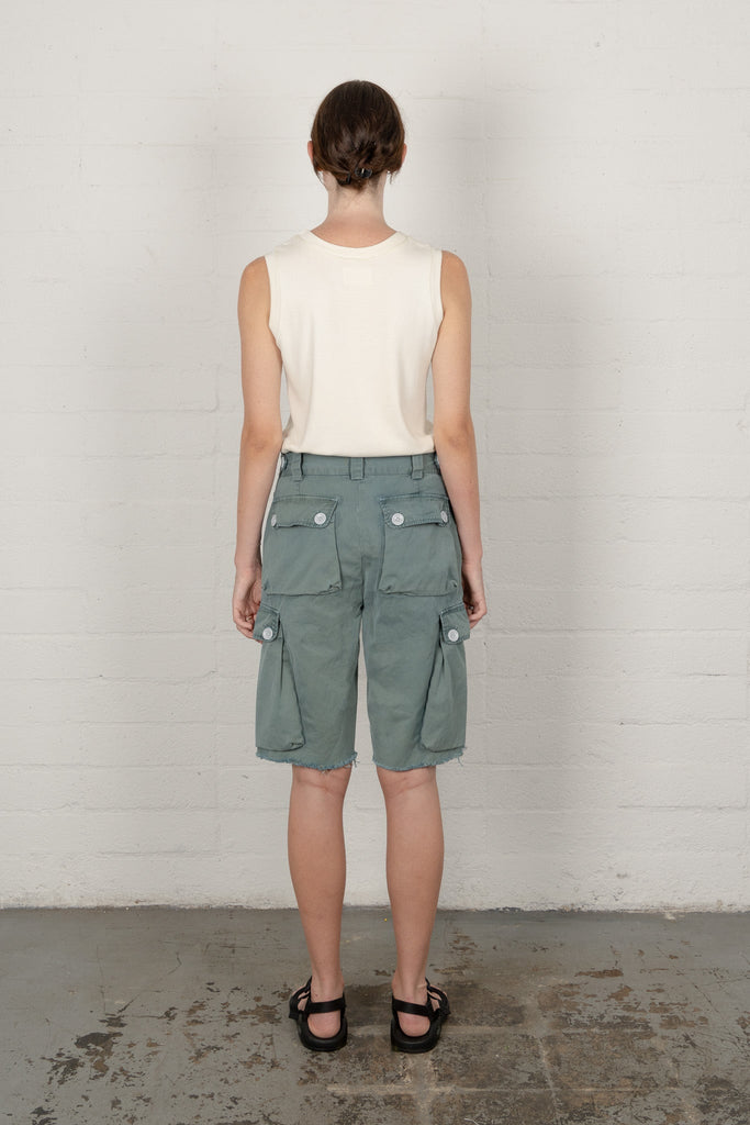 Cargo Cut Off - Indigo "Hand Me Downs" - Olderbrother