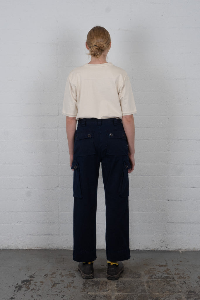 Cargo Trousers - Black Indigo - Olderbrother