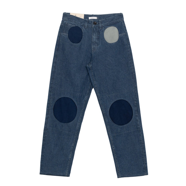 LM x OB Circle Pocket Jeans 2023 - Denim Contrast - Olderbrother