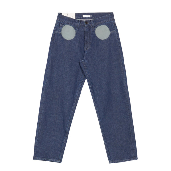 LM x OB Circle Pocket Jeans 2024 - Contrast Denim - Olderbrother