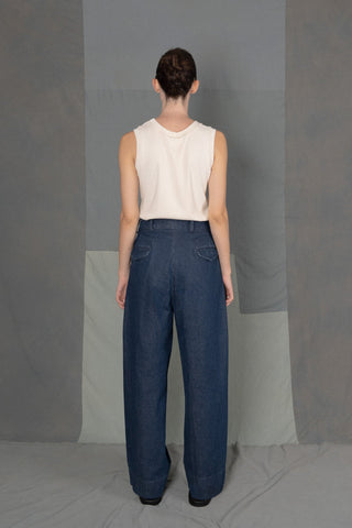 LM x OB Split Leg Jeans - Denim - Olderbrother