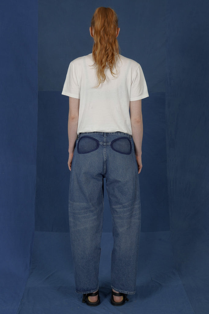 LM x OB Stone Pocket Jeans - Stonewash Denim - Olderbrother