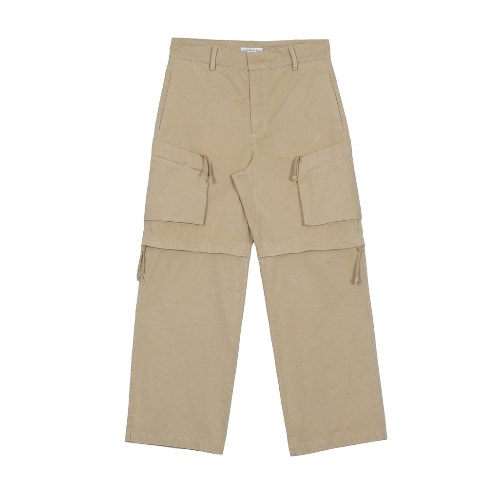 Micro Twill Zip - Off Pants - Brine Beige - Olderbrother