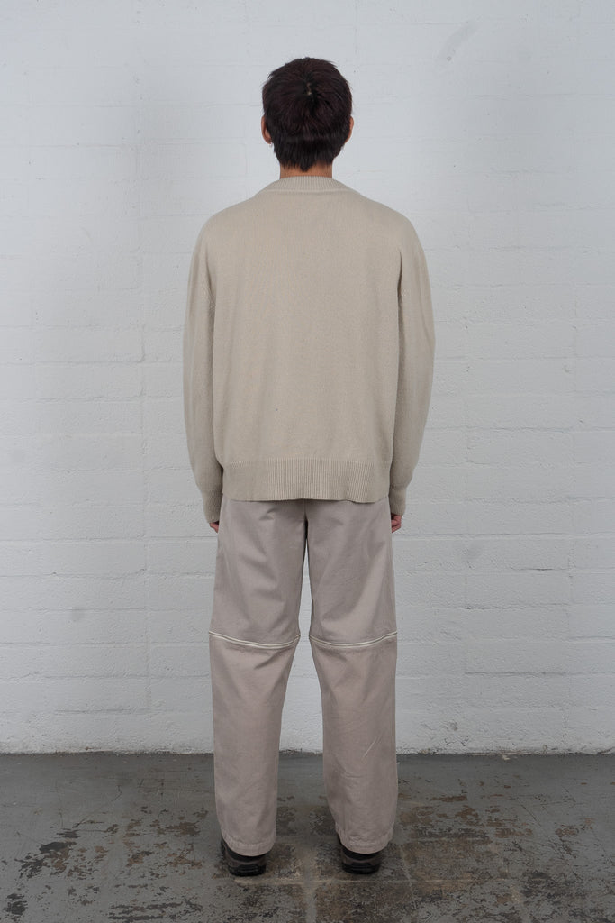 Recycled Cashmere Sweater - Pomace Stone - Olderbrother