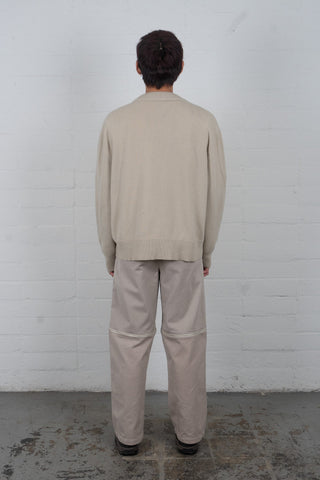 Recycled Cashmere Sweater - Pomace Stone - Olderbrother