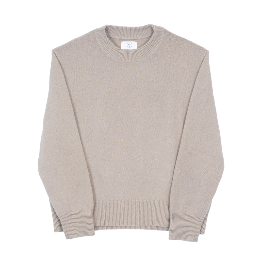 Recycled Cashmere Sweater - Pomace Stone - Olderbrother