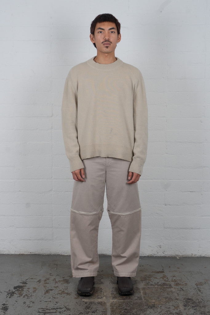 Recycled Cashmere Sweater - Pomace Stone - Olderbrother