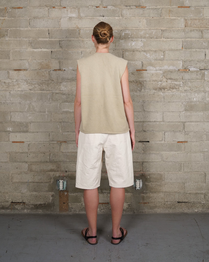 Recycled Cashmere Tank - Algae Green - Olderbrother