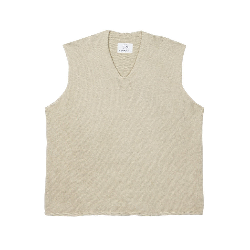 Recycled Cashmere Tank - Algae Green - Olderbrother
