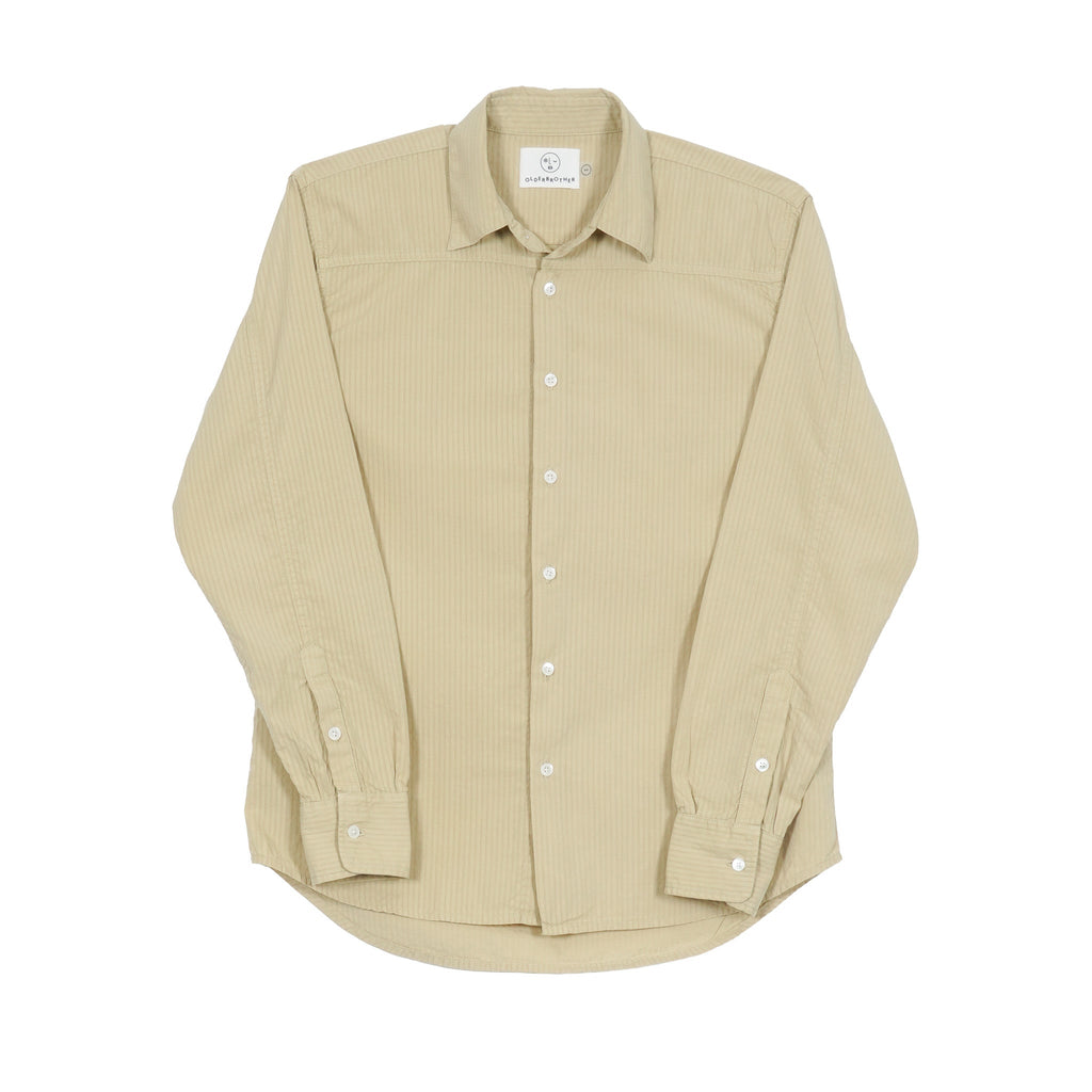 Stripe Seam Button Down - Algae Green - Olderbrother