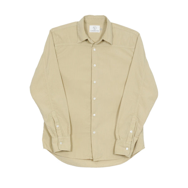 Stripe Seam Button Down - Algae Green - Olderbrother