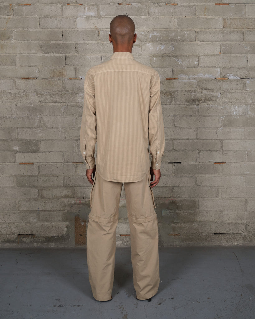 Stripe Seam Button Down - Fish Food - Olderbrother