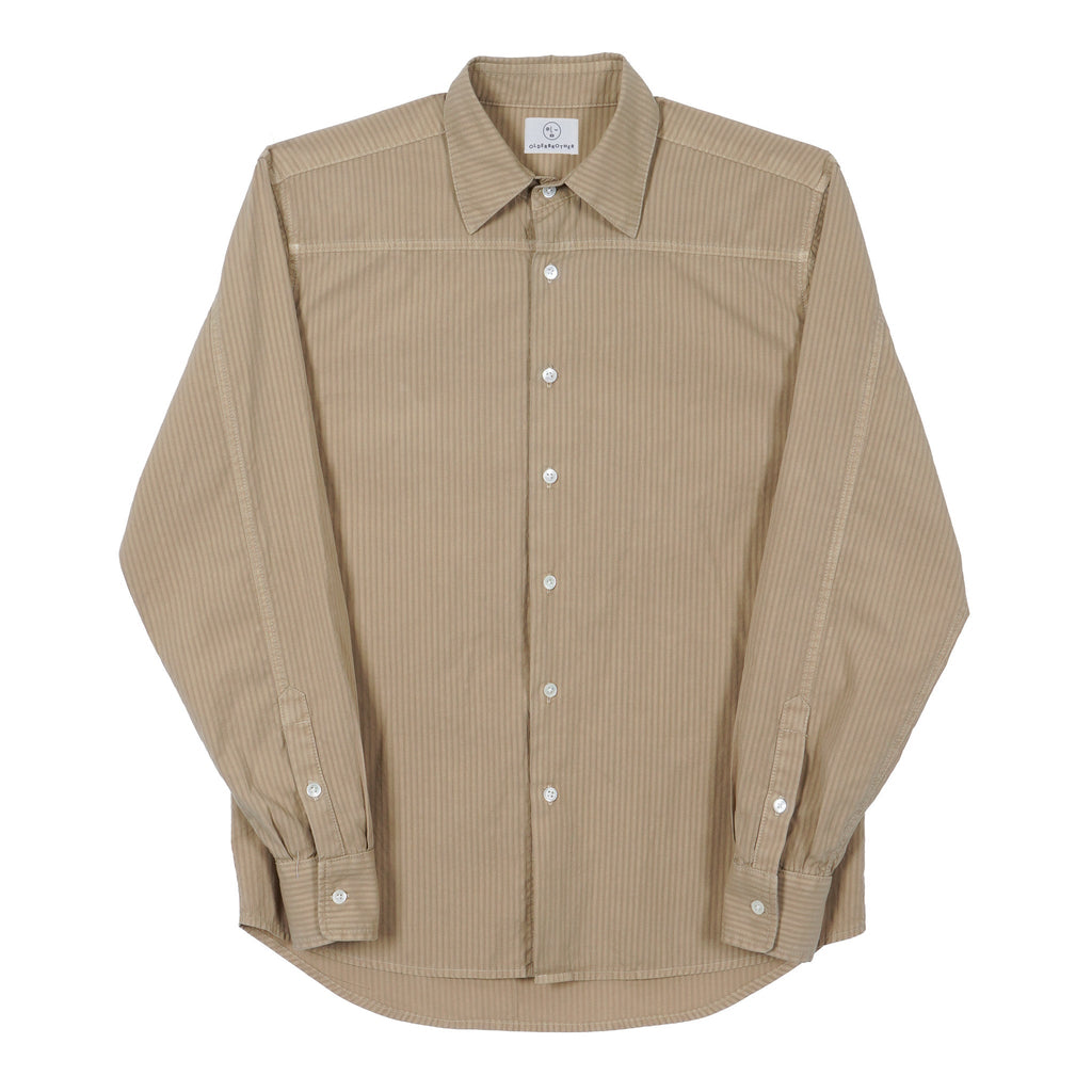 Stripe Seam Button Down - Fish Food - Olderbrother