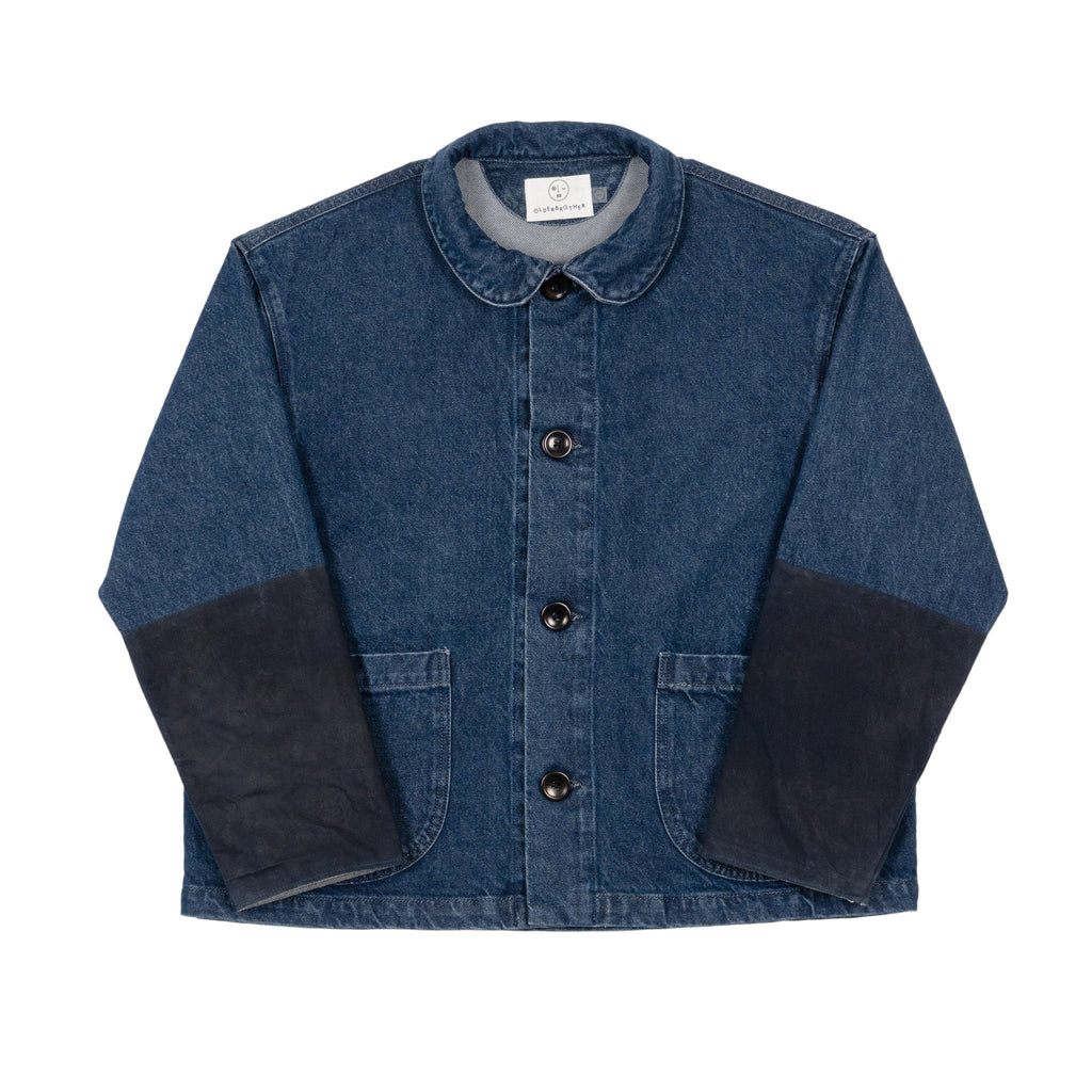 Wax Panel Chore Coat - Denim - Olderbrother
