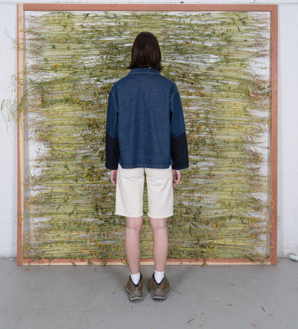 Wax Panel Chore Coat - Denim - Olderbrother