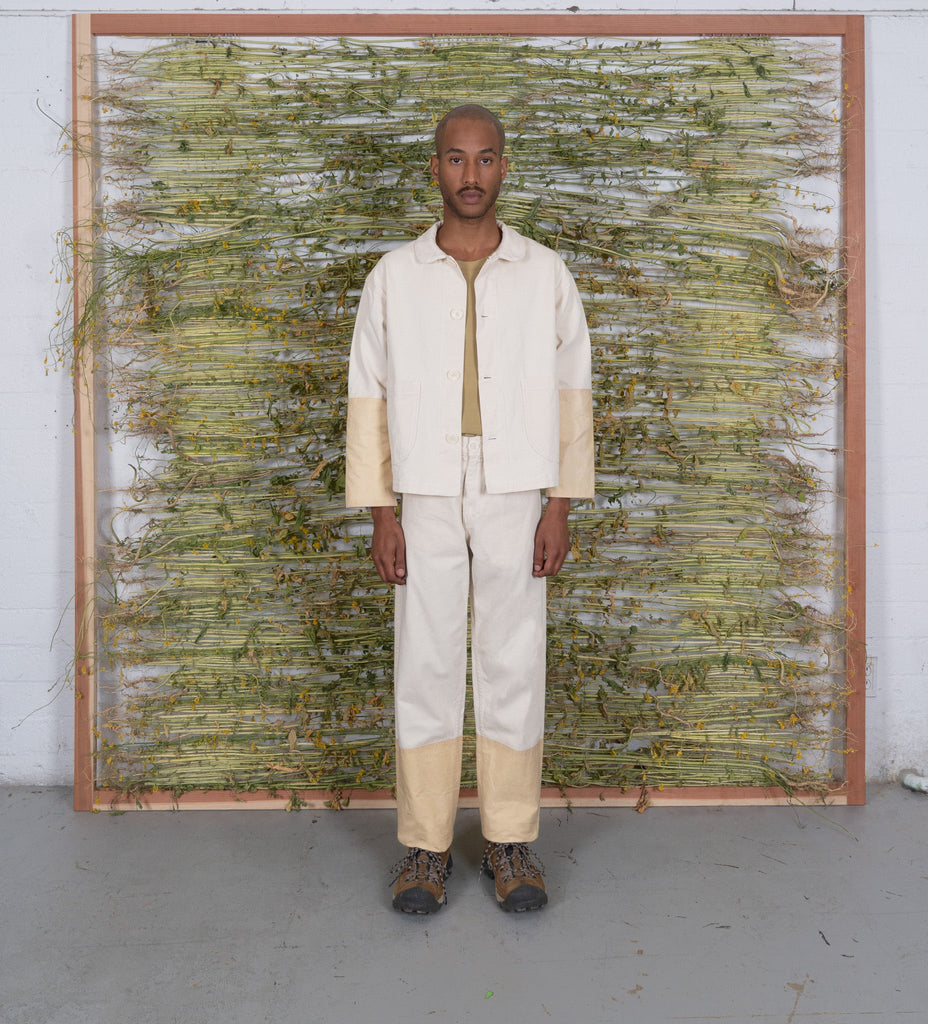 Wax Panel Chore Coat - Natural - Olderbrother