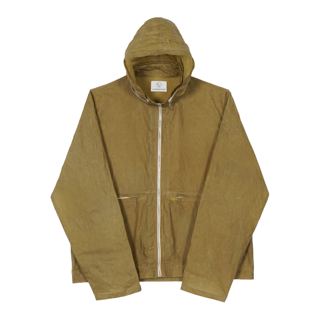 Windbreaker Hoodie - Algae Green - Olderbrother