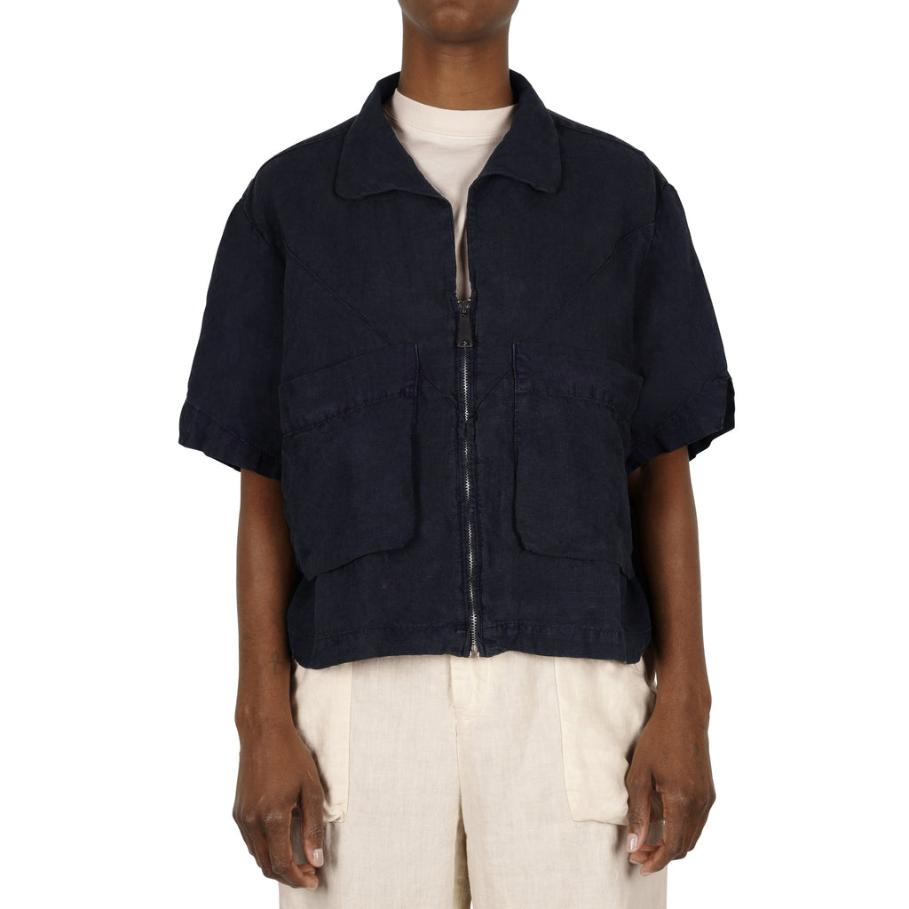 Big Pocket Shirt - Black Indigo - Olderbrother