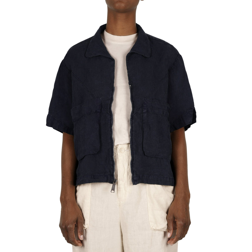 Big Pocket Shirt - Black Indigo - Olderbrother