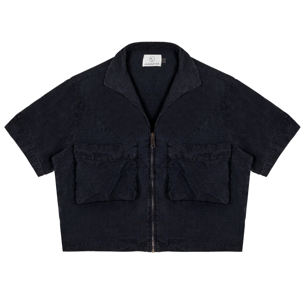 Big Pocket Shirt - Black Indigo - Olderbrother