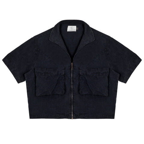 Big Pocket Shirt - Black Indigo - Olderbrother