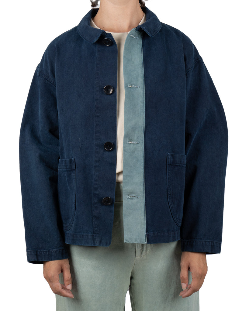 Chore Coat Indigo - Hand Me Down - Olderbrother