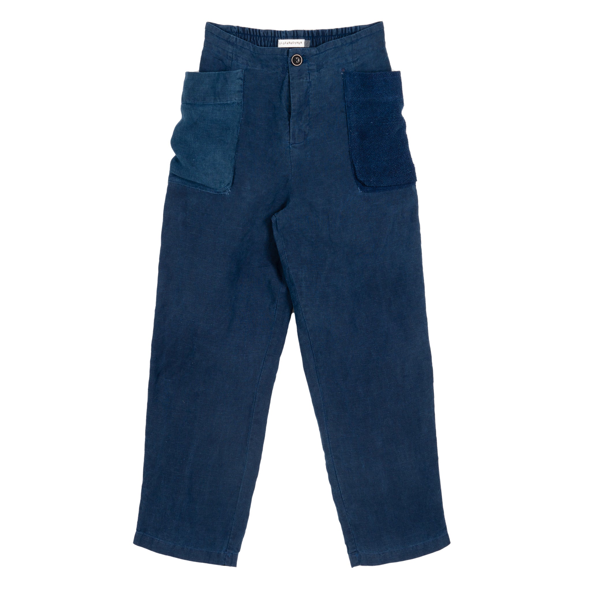 【DISCERNMENT】Piping Big Pocket Coatting Pants Contrast Piping Trim Side Pockets Cargo Pants – Frankie Demo