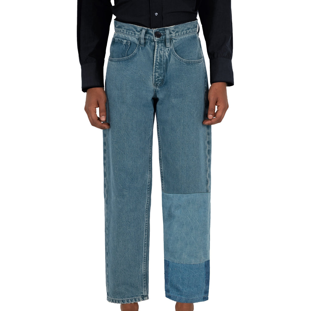 Tile Patch Jeans - Denim - Olderbrother