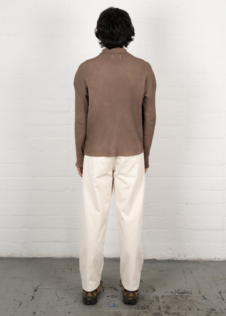 Waffle Turtleneck - Slate Kakishibu - Olderbrother